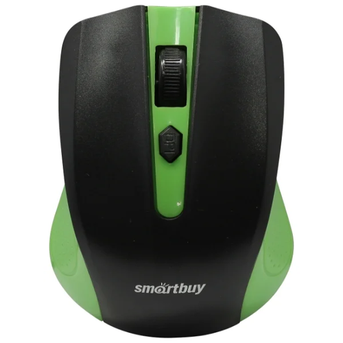 Мышь SmartBuy One 352AG (SBM-352AG-GK) беспроводная Green/Black фото 