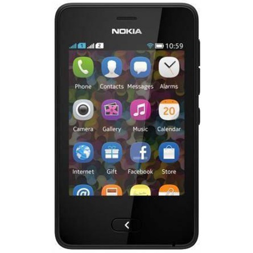 Телефон Nokia 501 Dual Sim Black фото 