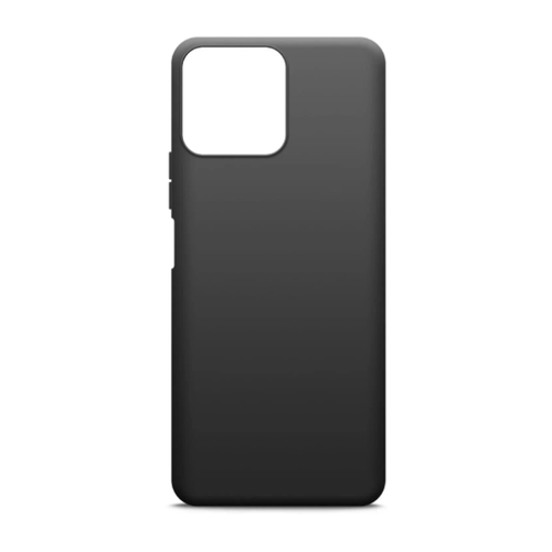 Накладка силиконовая BoraSCO Microfiber Case Honor X8 Black фото 