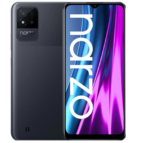Телефон Realme RMX3235 Narzo 50i 32Gb Ram 2Gb Carbon Black фото 