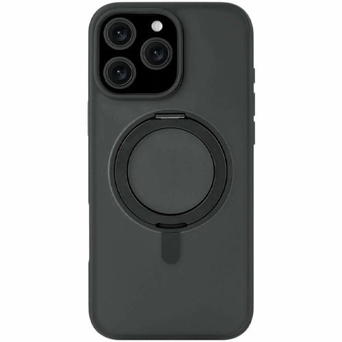 Накладка силиконовая uBear Clip 360 Mag Case iPhone 16 Pro Max Black фото 