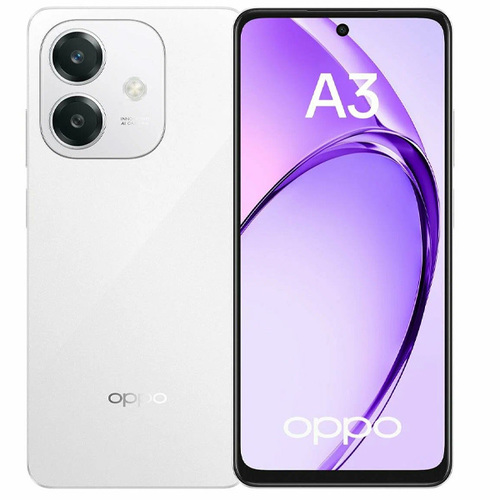 Телефон OPPO A3 CPH2669 256Gb Ram 6Gb Starlight White фото 