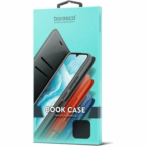 Чехол-книжка Borasco Book Case Xiaomi Redmi 13 Black фото 