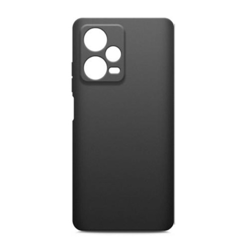 Накладка силиконовая BoraSCO Xiaomi Redmi Note 12 Pro+ Black фото 