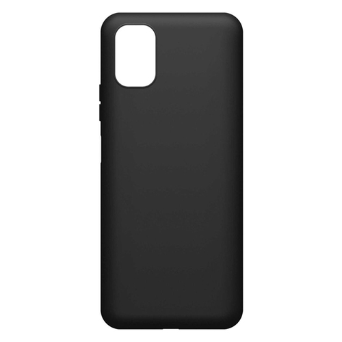 Накладка силиконовая BoraSCO Silicone Case ZTE Blade V2020 матовая Black фото 